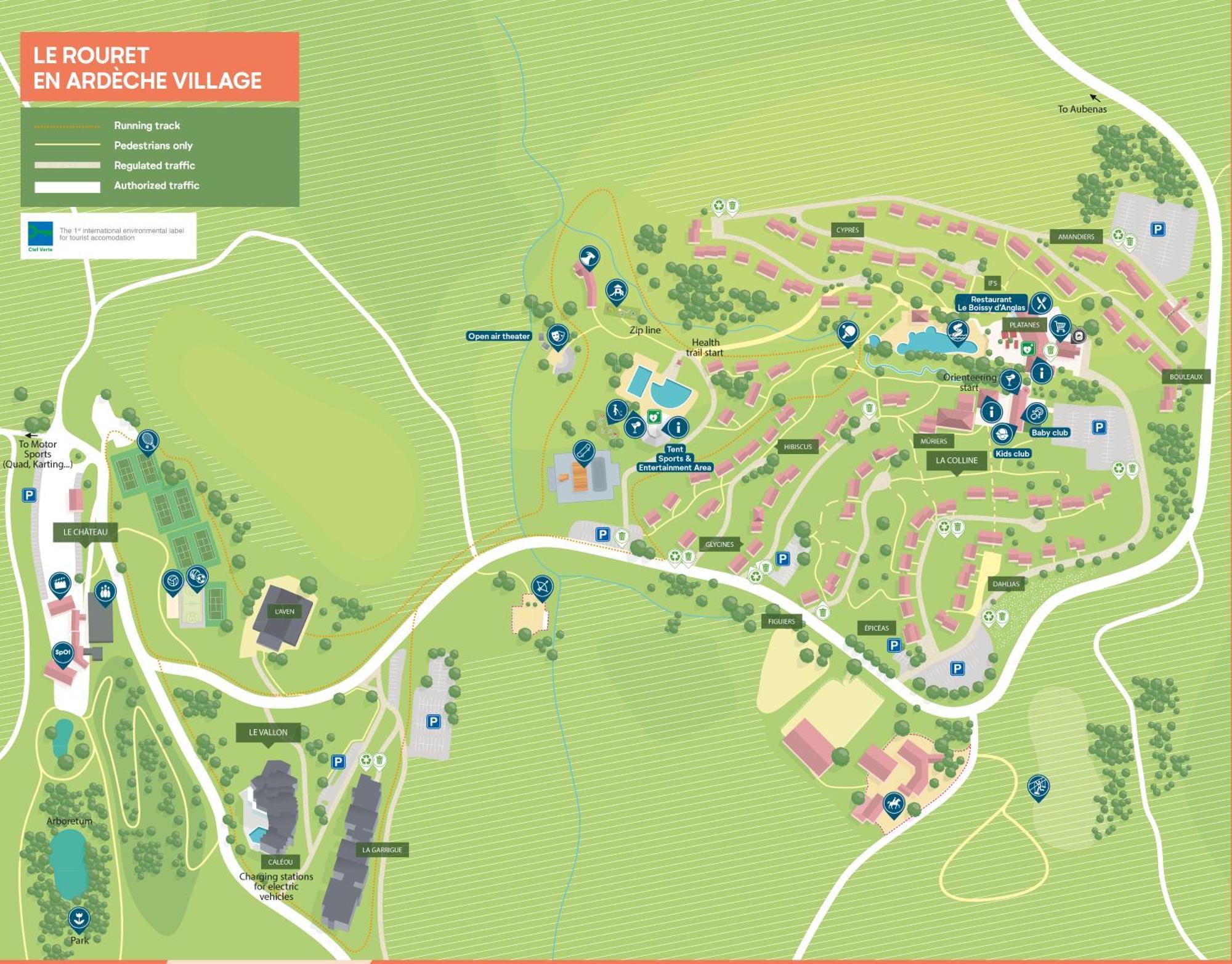 Village Pierre & Vacances Le Rouret Grospierres Eksteriør bilde